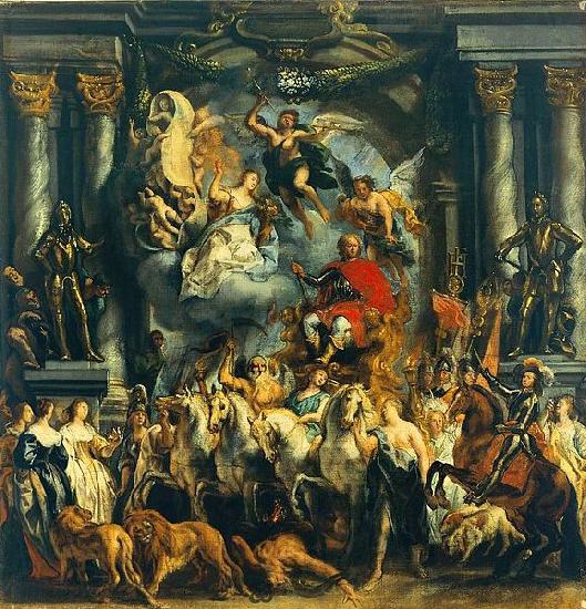 Jacob Jordaens Triumph of Prince Frederick Henry of Orange. oil painting picture